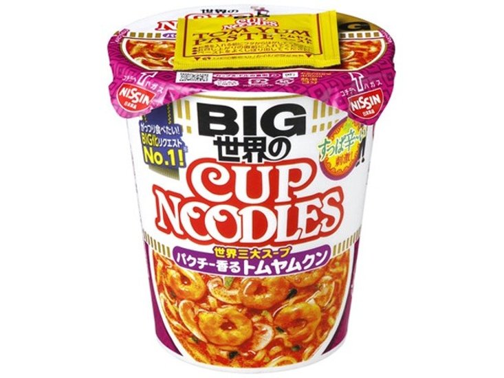 カップヌードル パクチー香るトムヤムクンビッグ×12 【全国送料無料】(一部地域別途) ,12個のまとめ買い画像