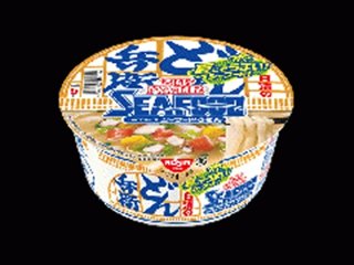 日清 どん兵衛 カップヌードルシーフードうどん ×12 【全国送料無料】(一部地域別途) ,12個のまとめ買いの画像