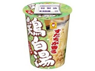 マルちゃん 縦型ビッグすだち鶏白湯うどん×12 【全国送料無料】(一部地域別途) ,12個のまとめ買いの画像