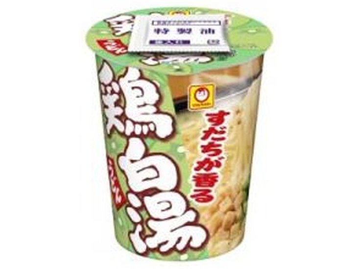 マルちゃん 縦型ビッグすだち鶏白湯うどん×12 【全国送料無料】(一部地域別途) ,12個のまとめ買い画像