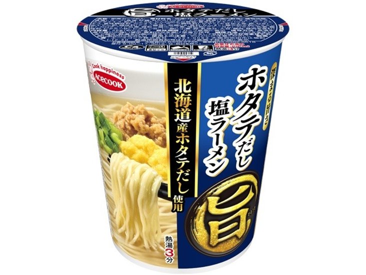 エース まる旨 ホタテだし塩ラーメン  ×12 【全国送料無料】(一部地域別途)画像