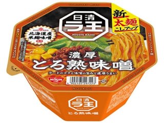 日清 ラ王 とろ熟味噌  ×12 【全国送料無料】(一部地域別途)の画像