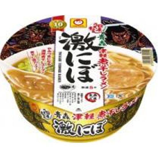 マルちゃん 日本旨いもん激にぼ青森津軽煮干拉麺 ×12【全国送料込】(沖縄・離島除く)画像