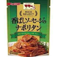 マ・マー リッチセレクト香ばしソーセージナポリタン ×36【全国送料込】(沖縄・離島除く)の画像