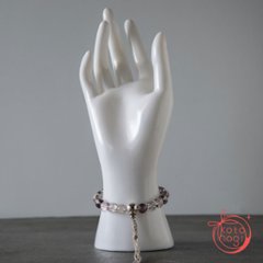 【魔除け・潜在能力・浄化】お守りブレスレット「甘露」スーパーセブン シルバー925 カレンシルバー画像