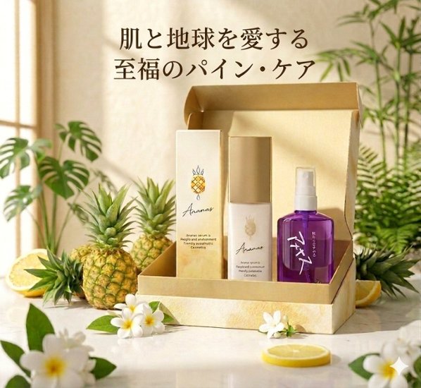 アナナス アース＆スキン ペアセット画像