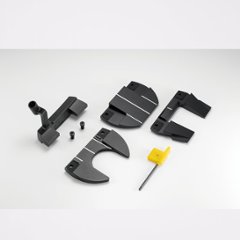 【展示品】PT8124 Transform System Putter 純正スチール　スクエアテーパレス黒　34インチ画像