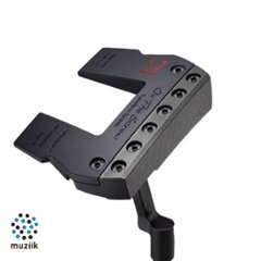 【展示品】PT8124 Transform System Putter 純正スチール　スクエアテーパレス黒　34インチ画像