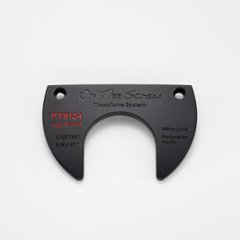 【展示品】PT8124 Transform System Putter 純正スチール　スクエアテーパレス黒　34インチ画像