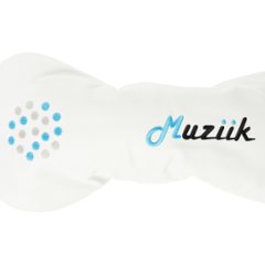 Muziikヘッドカバー ホワイト画像
