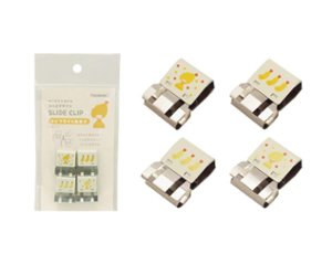mizutamaコラボデザイン スライドクリップ Ｌサイズ エビフライ＆海老天 ４個入の画像