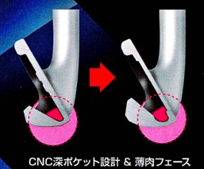 RomaRo Ray TYPE R PLUS IRON 装着シャフト(NS950GH／DG S200)画像