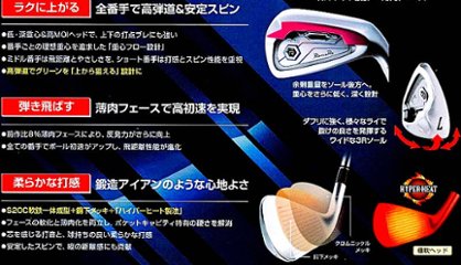 RomaRo Ray TYPE R PLUS IRON 装着シャフト(NS950GH／DG S200)画像