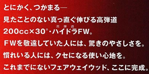 RomaRo Ray TYPE R FW(フェアウエイウッド）FW3／FW5／FW7画像