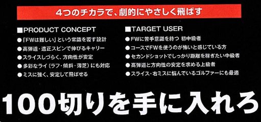 RomaRo Ray TYPE R FW(フェアウエイウッド）FW3／FW5／FW7画像