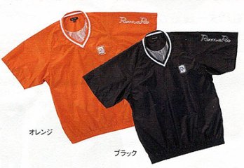 RomaRo ウインドブレーカー 半袖Vネック 画像