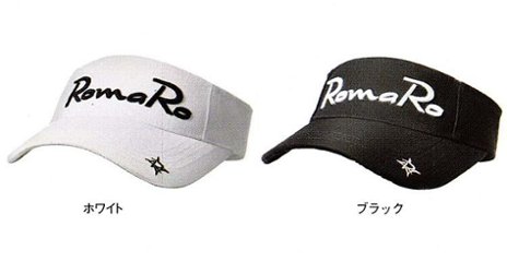 RomaRo VISOR　「ブラック　・ホワイト」送料無料の画像