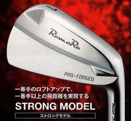 RomaRo PRO FORGED IRON STRONG MODEL(スタンダードモデル)６本組(＃5〜PW) 装着シャフトNS 950GH S／DG S200画像