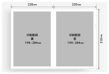 A4紙製ファイル(220×310mm)の画像