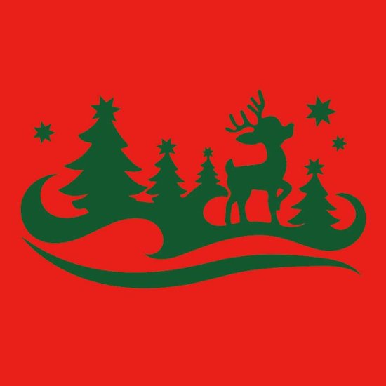 クリスマス柄 【CHRISTMAS TREE】 犬用パーカー スウェットパーカー ジップポケット付き犬服 超小型犬〜大型犬 お好きな犬服やTシャツ等にもプリント出来ます画像