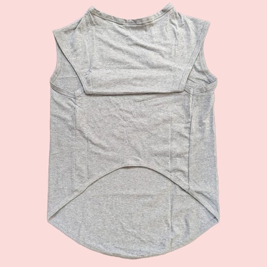 超大型犬用タンクトップ 犬服 セントバーナード、グレートピレニーズ、バーニーズマウンテン等 お好きなプリントをお入れします画像