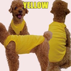 愛犬の名入れが出来る メッシュタンクトップ 漢字縦書きタイプ　名前入り犬服 お好きな犬服やTシャツ等にもプリント出来ます画像