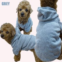 超大型犬対応！ 愛犬の名入れが出来る犬服　裏起毛ポリエステルパーカー  カタカナ横書き 超小型犬から超大型犬までの犬服　ドッグウェア名前入れ画像