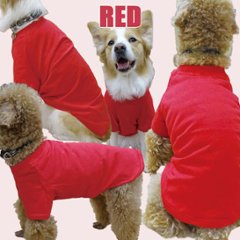 プリント用犬服　無地ボディ（卸売対応） 犬用Ｔシャツ コットン100％ S~4XL 10色展開 超小型犬、小型犬、中型犬、大型犬 dog-te-6c画像