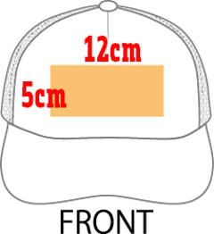 メッシュキャップ フリーサイズ（56－60）MESH CAP/トラッカー プリント料金込み  お好きなプリントをお入れします　愛犬の犬服とのリンクコーデにもおすすめ画像
