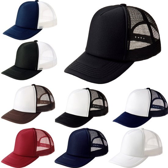 メッシュキャップ フリーサイズ（56－60）MESH CAP/トラッカー プリント料金込み  お好きなプリントをお入れします　愛犬の犬服とのリンクコーデにもおすすめ画像