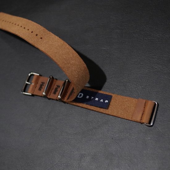 【TAD STRAP】collab addition / Leather NATO・Fake Hole画像