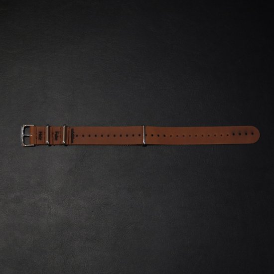 【TAD STRAP】collab addition / Leather NATO・Fake Hole画像