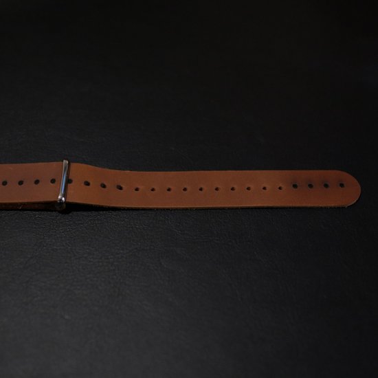 【TAD STRAP】collab addition / Leather NATO・Fake Hole画像