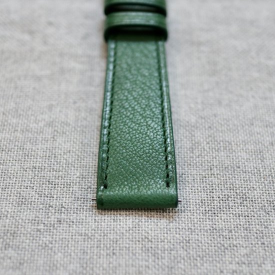 【ATELIER ROMANE】Green goat leather画像