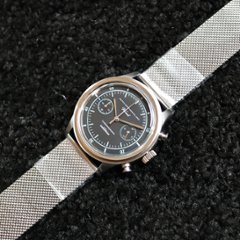 【WMT WATCH】Grumman / Original Blue Dial - Quartz Mesh Band / 腕時計 メンズ おしゃれ 人気 30代 40代 50代 おすすめ画像