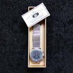 【WMT WATCH】Grumman / Original Blue Dial - Quartz Mesh Band / 腕時計 メンズ おしゃれ 人気 30代 40代 50代 おすすめ画像