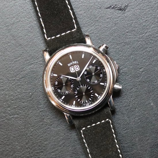 【NIVREL】Chronograph N581.001 / 腕時計 メンズ おしゃれ ブランド 人気 30代 40代 50代 60代 おすすめ プレゼント画像