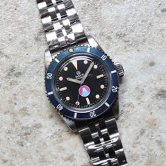 【WMT WATCH】 MT.Fuji / Navy Diver Aged / 5Links Bracelet 02 / 腕時計 メンズ おしゃれ ブランド 人気 30代 40代 50代の画像