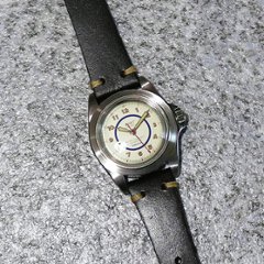 【WMT WATCH】addition Original Dial / R.M 1950 MK2 Chocolate Leather / 腕時計 メンズ おしゃれ ブランド 人気 30代 40代画像