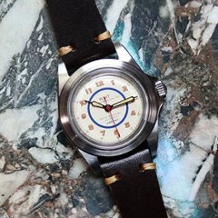 【WMT WATCH】addition Original Dial / R.M 1950 MK2 Chocolate Leather / 腕時計 メンズ おしゃれ ブランド 人気 30代 40代の画像