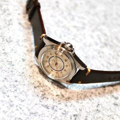 【WMT WATCH】addition Original Dial / R.M 1950 MK2 Chocolate Leather / 腕時計 メンズ おしゃれ ブランド 人気 30代 40代画像