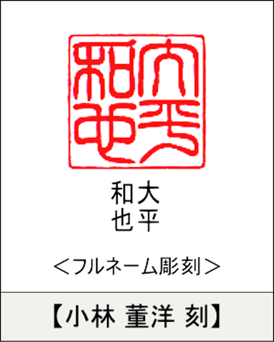 【昭和印鑑工房】角型印鑑用はんこ：柘15㍉角画像