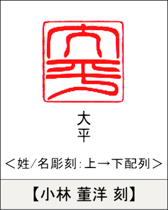 【昭和印鑑工房】角型印鑑用はんこ：柘15㍉角画像