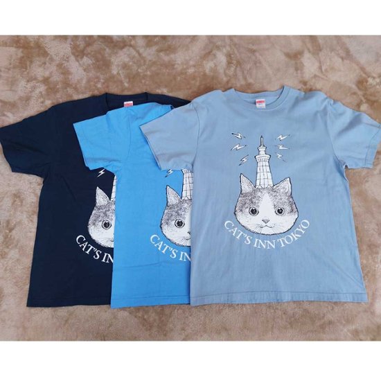 CAT'S INN TOKYOオリジナル ロゴ半袖Tシャツ画像