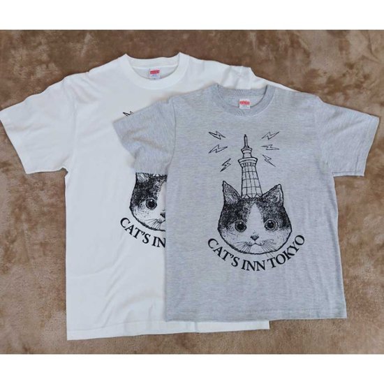 CAT'S INN TOKYOオリジナル ロゴ半袖Tシャツ画像