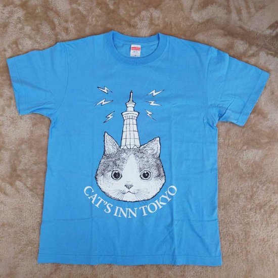 CAT'S INN TOKYOオリジナル ロゴ半袖Tシャツ画像