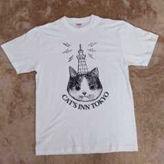 CAT'S INN TOKYOオリジナル ロゴ半袖Tシャツ画像