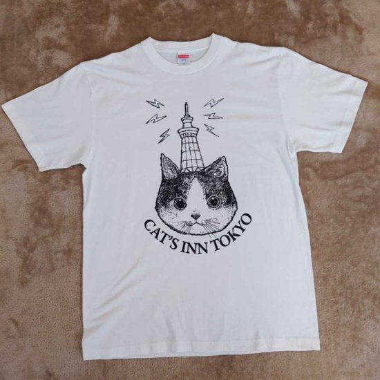 CAT'S INN TOKYOオリジナル ロゴ半袖Tシャツ画像