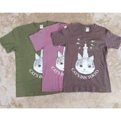 CAT'S INN TOKYOオリジナル ロゴ半袖Tシャツ画像