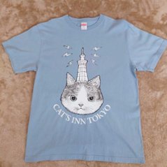 CAT'S INN TOKYOオリジナル ロゴ半袖Tシャツ画像